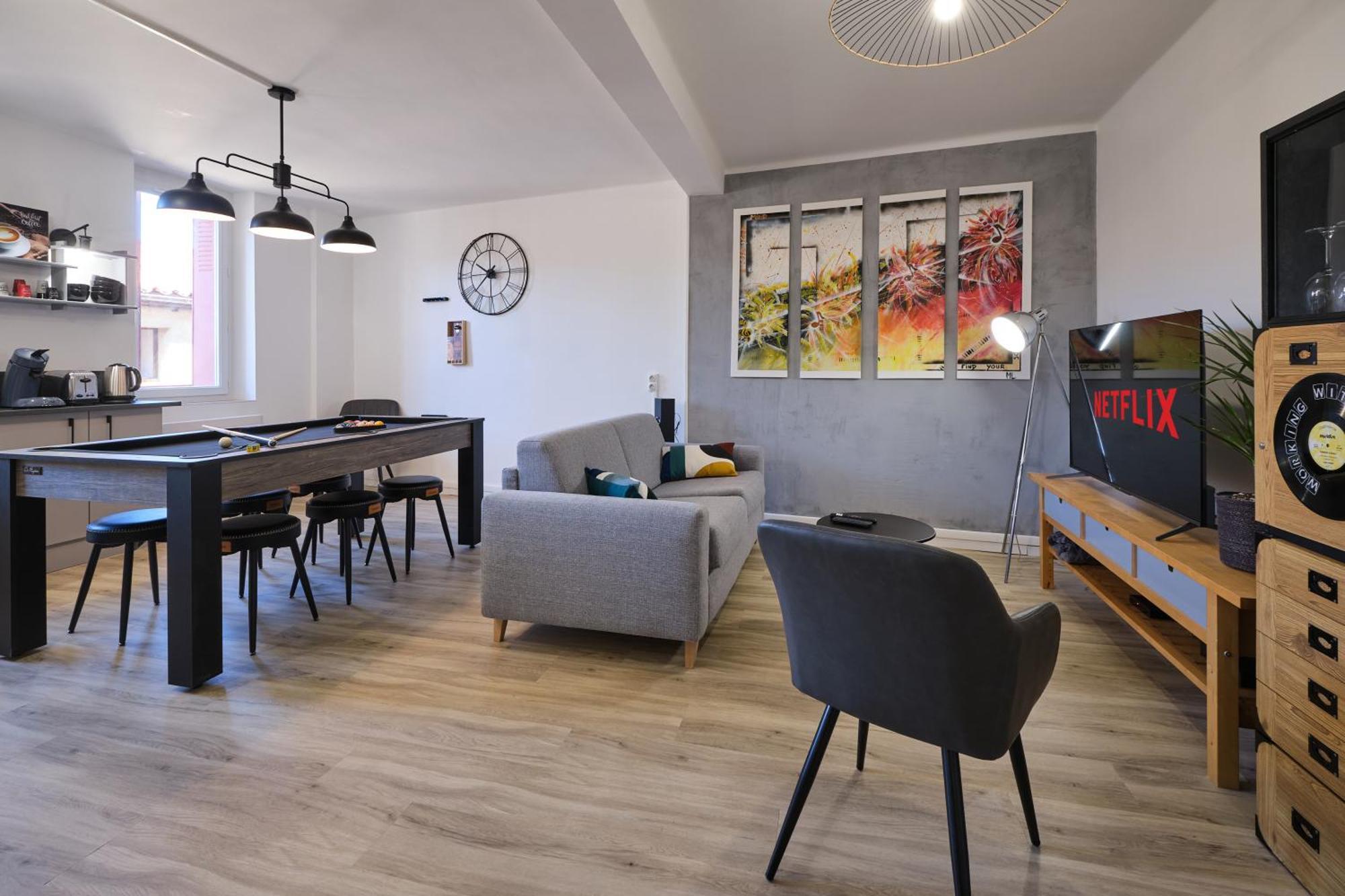 Magnifique*T4*Centre Ville*Wifi*Billard*Netflix* Лиму Экстерьер фото